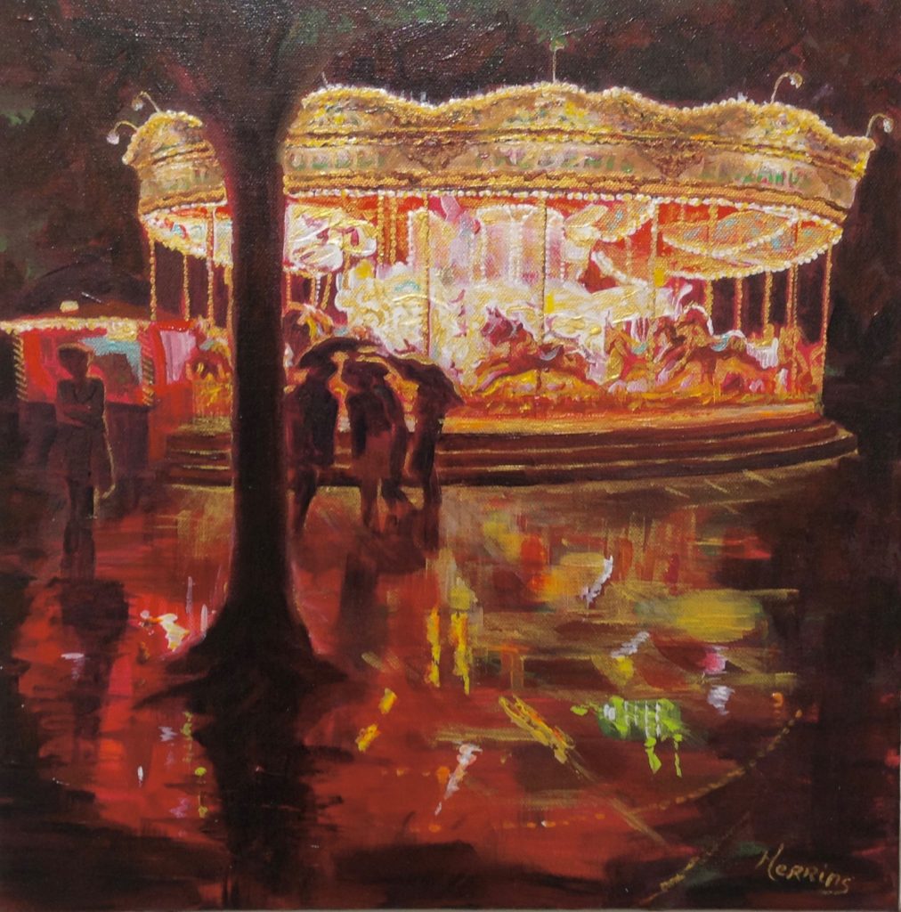 Carousel Near London Bridge | Anne Merrins – The Whitethorn Gallery