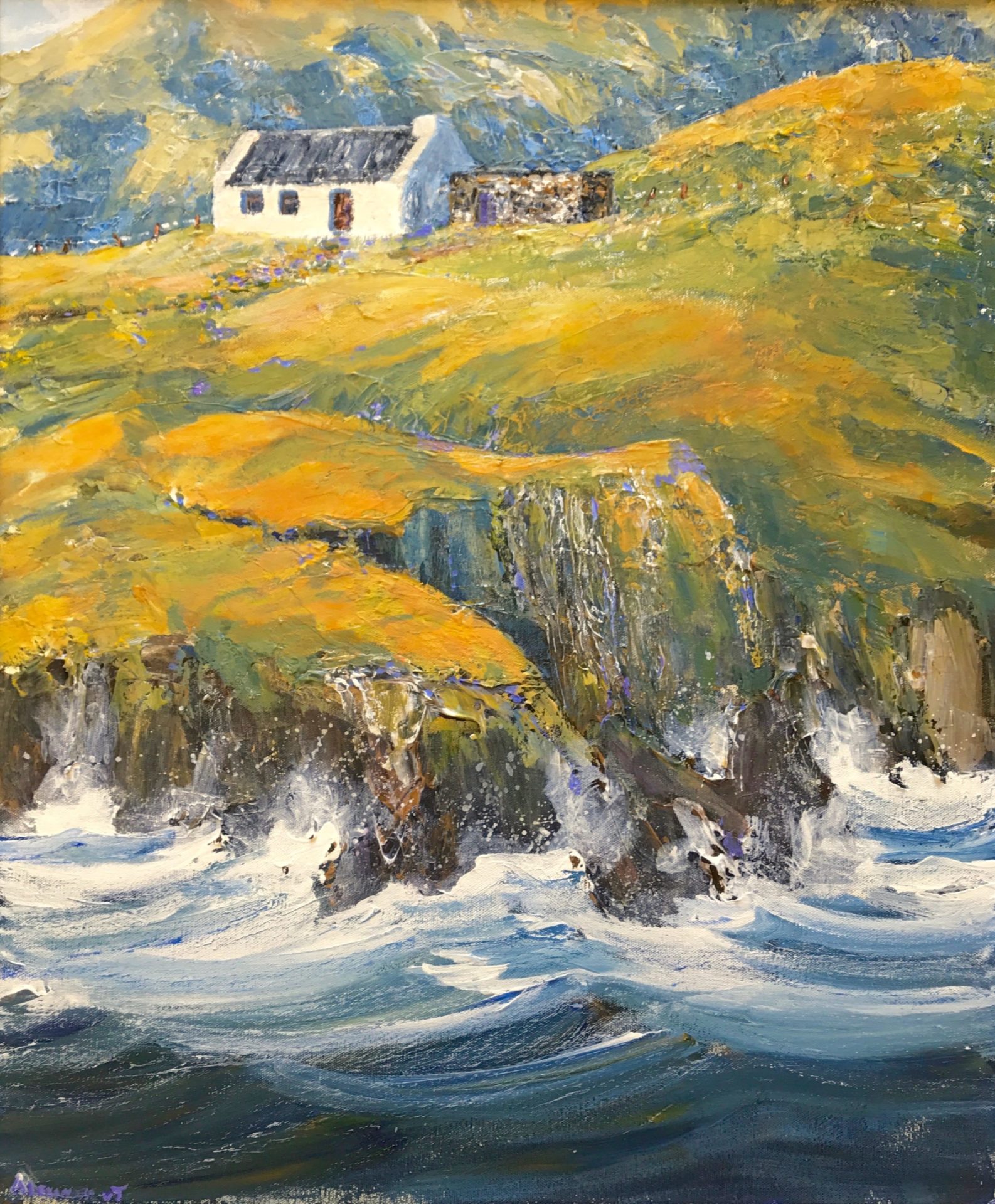 Connemara Cottage | Alexandra Van Tuyll – The Whitethorn Gallery