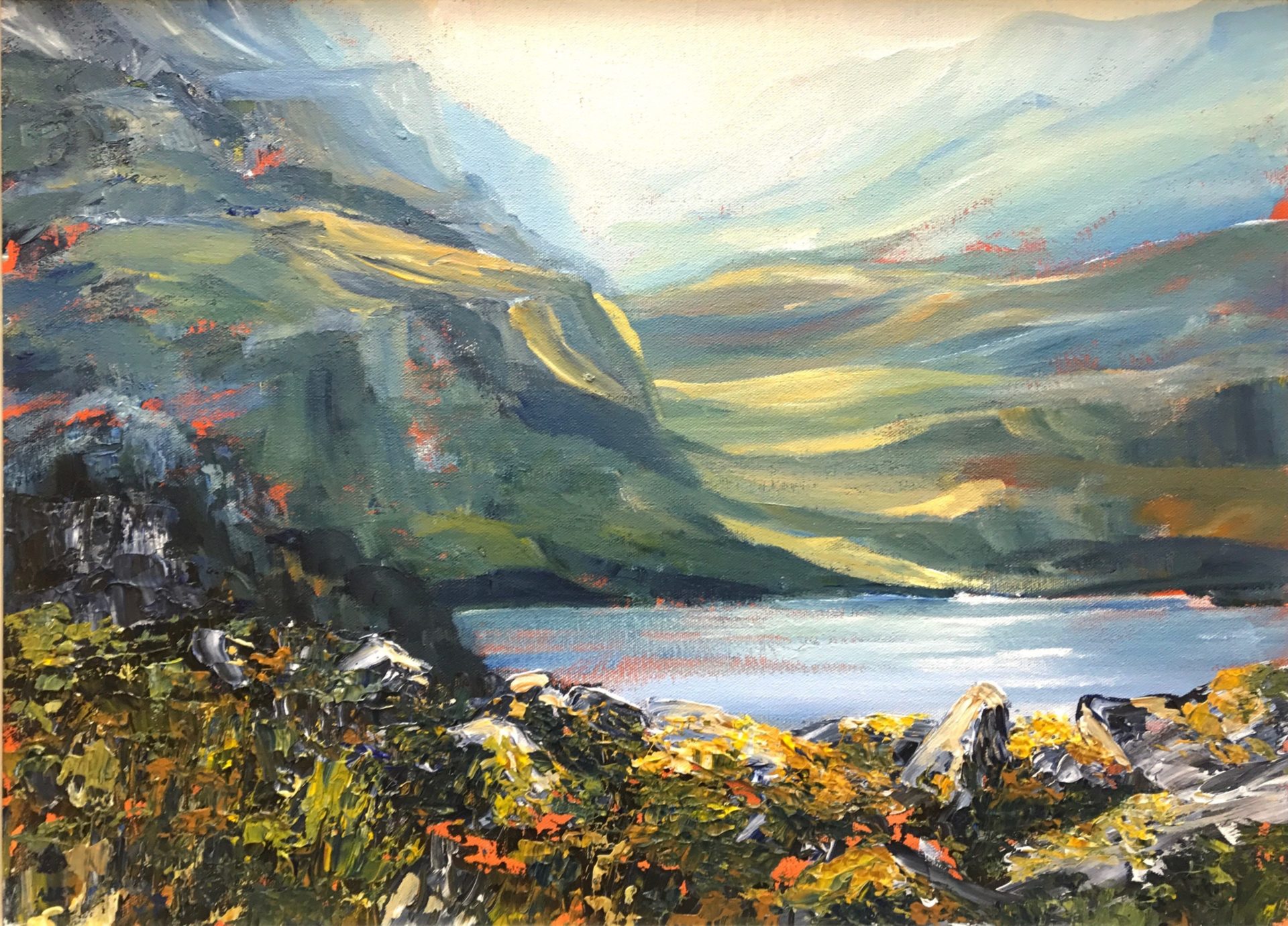Connemara, Morning Light | Alexandra Van Tuyll – The Whitethorn Gallery