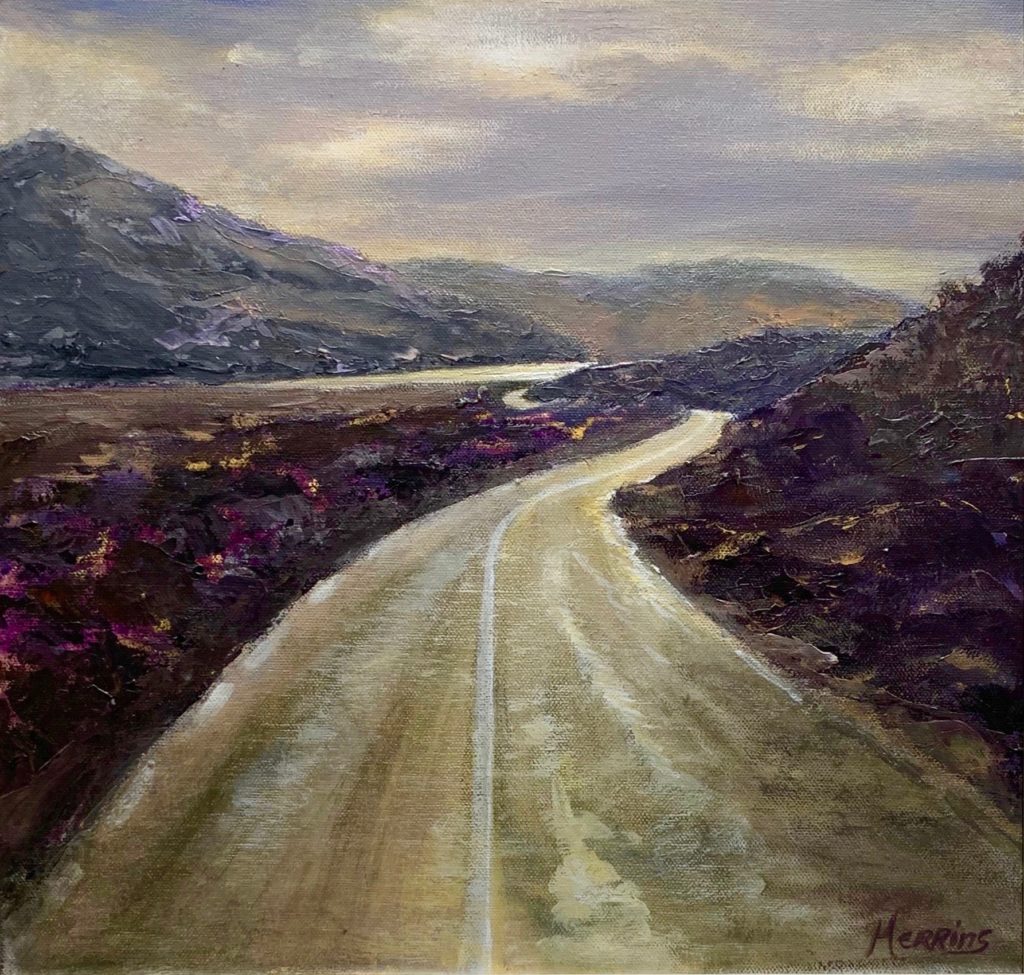 Driving to Leenan | Anne Merrins – The Whitethorn Gallery
