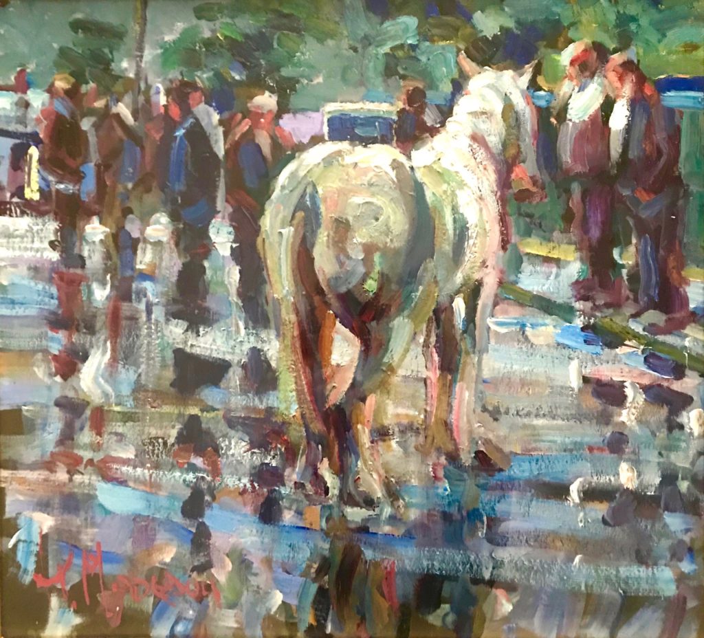 Dusk Tallow Horse Fair | Arthur Maderson – The Whitethorn Gallery