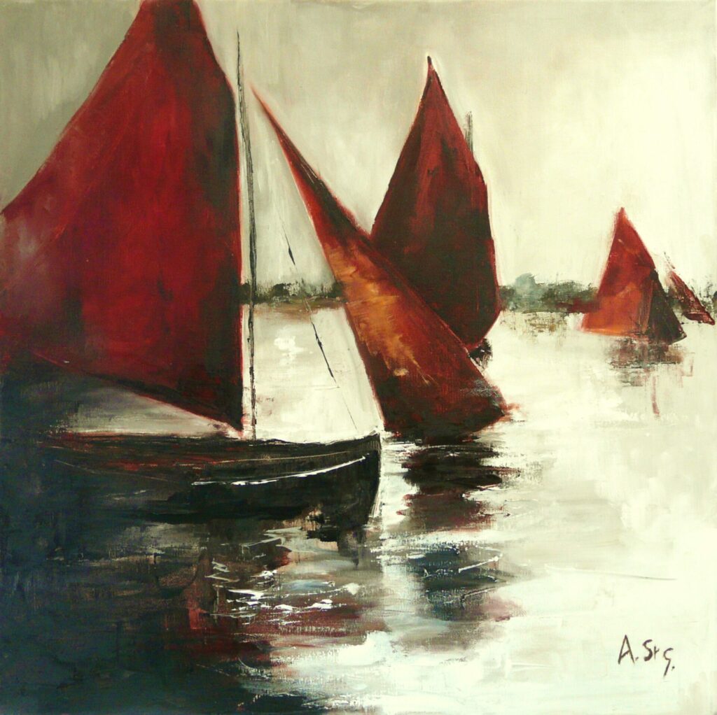 End of the Regatta | Anna St. George – The Whitethorn Gallery