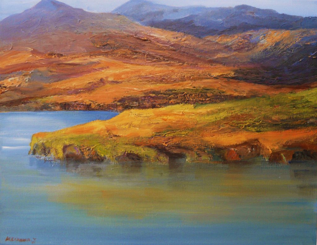 Lough Inagh | Alexandra Van Tuyll – The Whitethorn Gallery