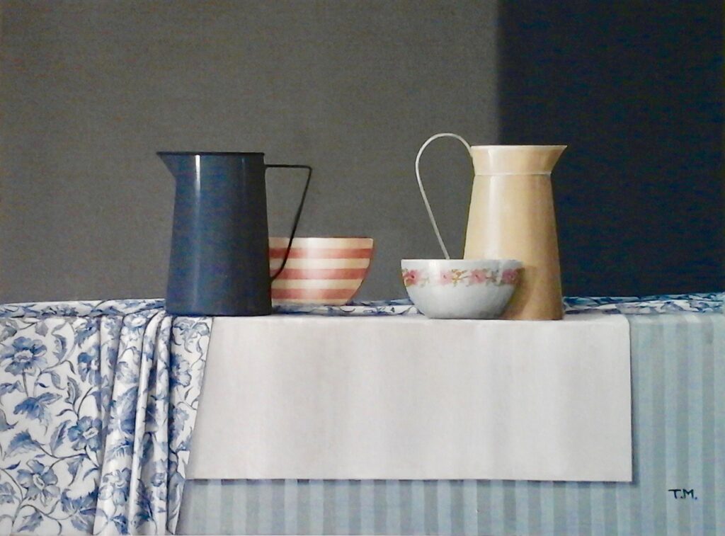 2 Jugs, 2 Bowls | Painters – The Whitethorn Gallery