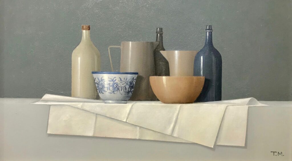 Blue and White Bowl | Painters – The Whitethorn Gallery