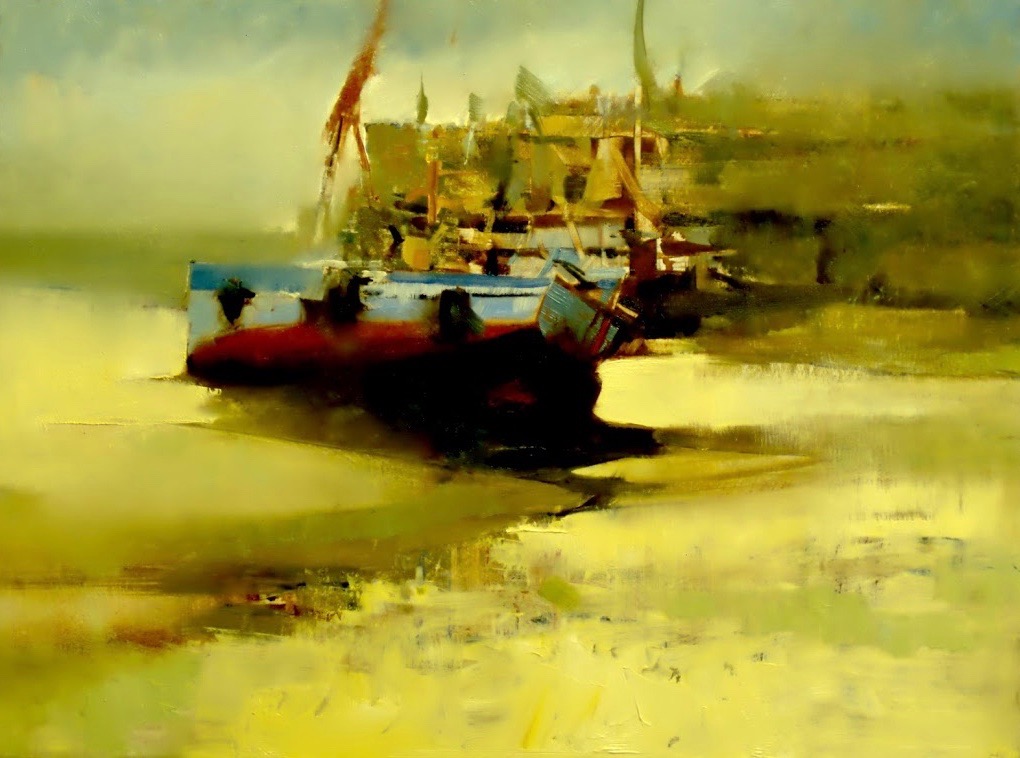 Boat on the Hard | Patrick Cahill – The Whitethorn Gallery
