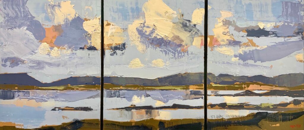 Cashel Study, Triptych | Martin Mooney – The Whitethorn Gallery