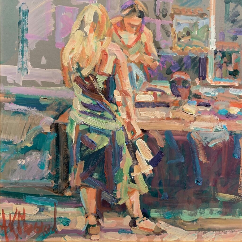 Early Evening, The Night Market | Arthur Maderson – The Whitethorn Gallery