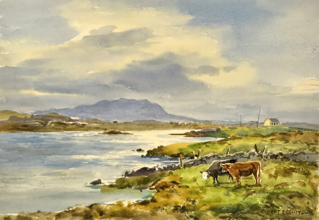Errisbeg from near Ballyconneely | Painters – The Whitethorn Gallery