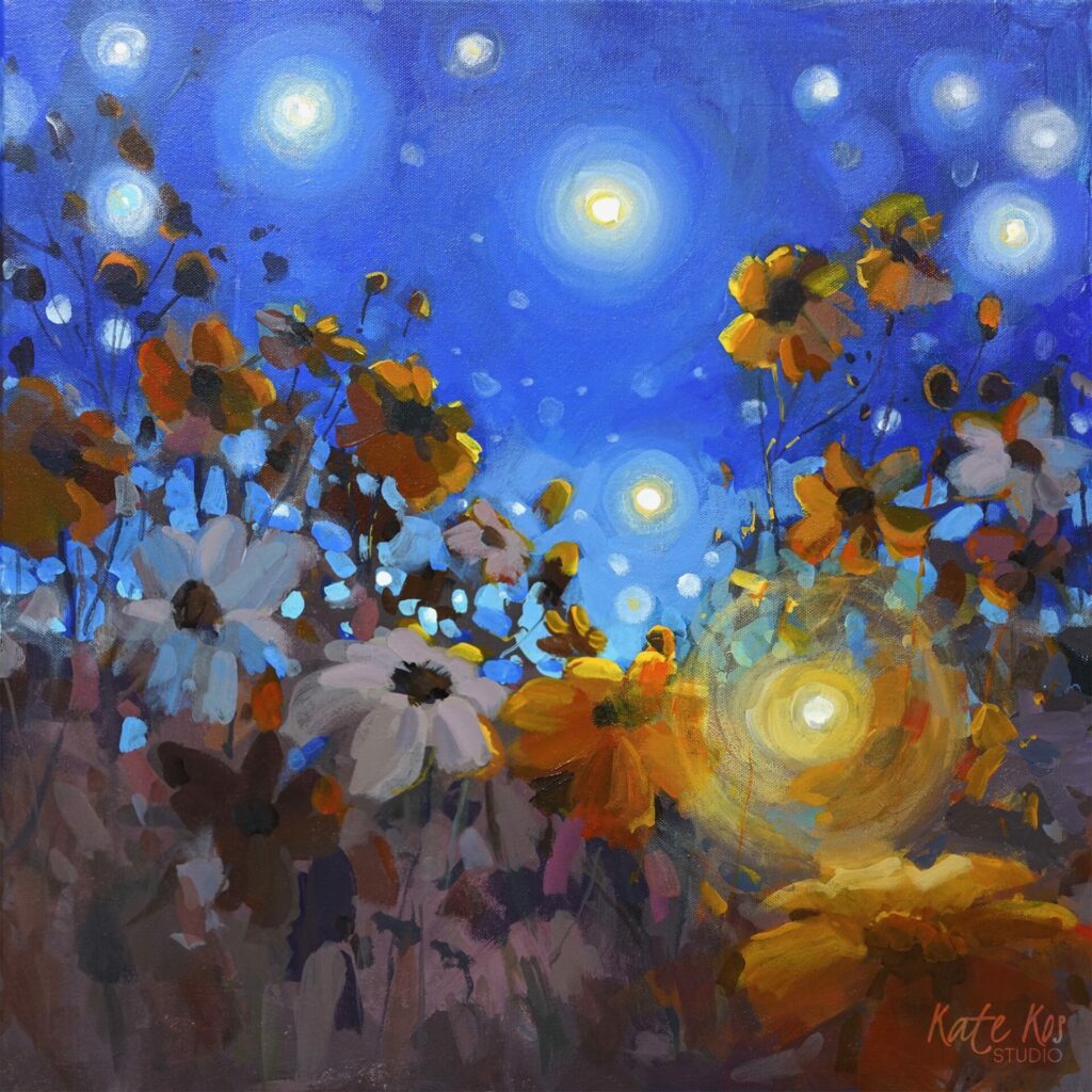 Fireflies II | Painters – The Whitethorn Gallery