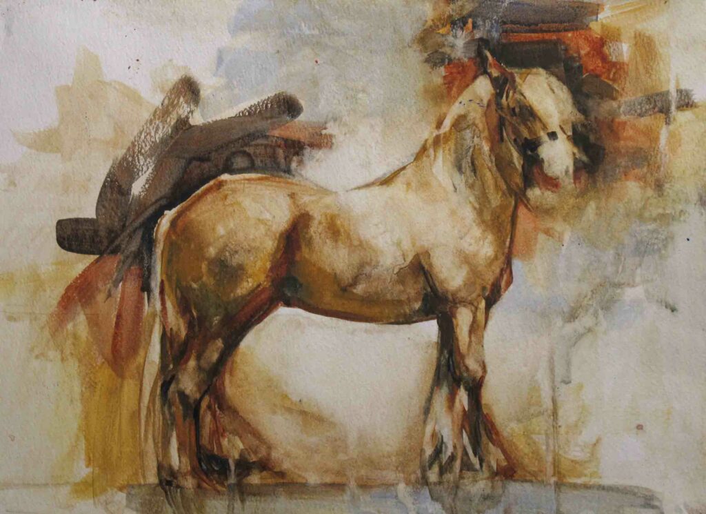 Horse 2, Study | Painters – The Whitethorn Gallery