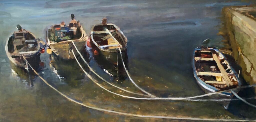 Roundstone Harbour | Painters – The Whitethorn Gallery