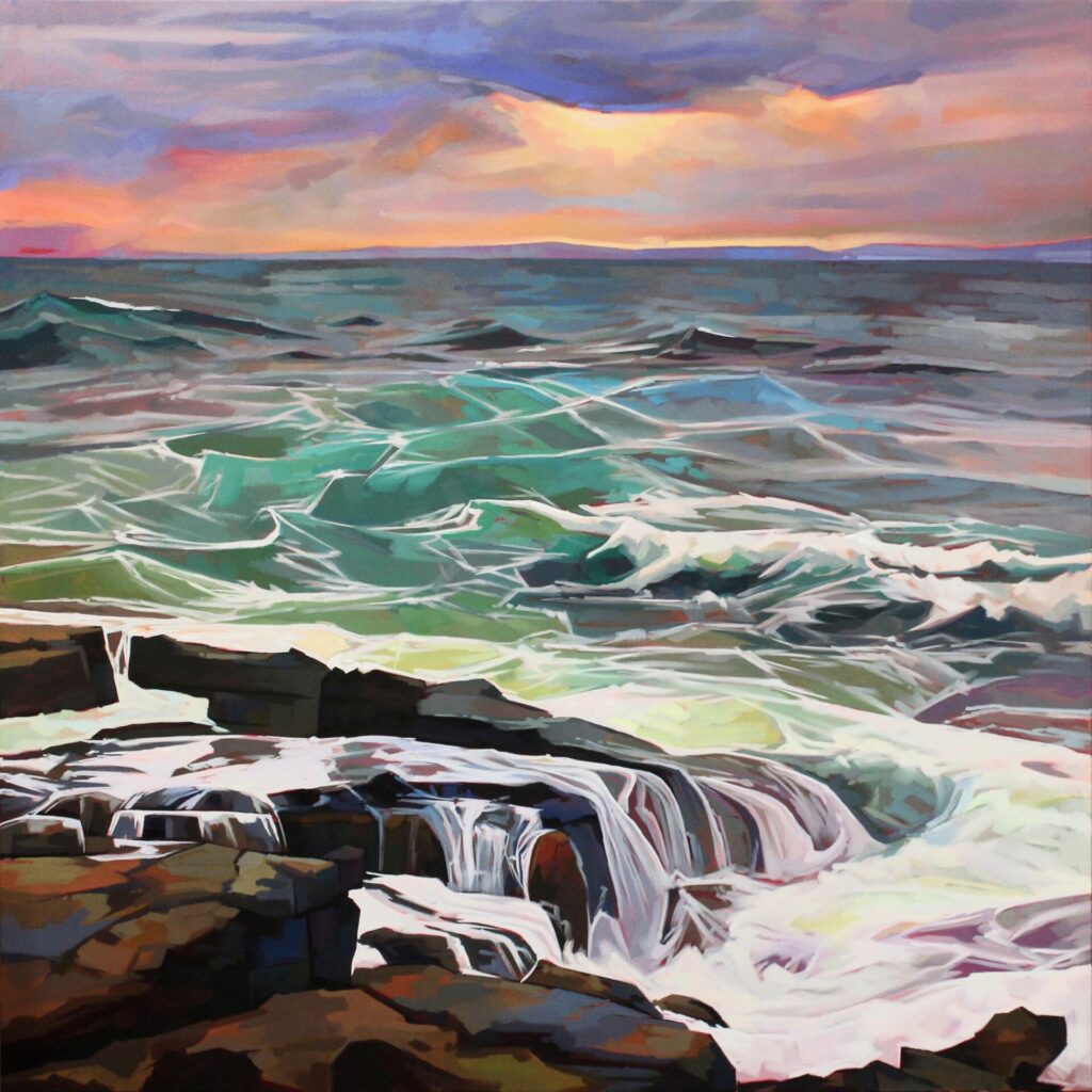 Evening Light on the Wild Atlantic | Kevin Lowery – The Whitethorn Gallery