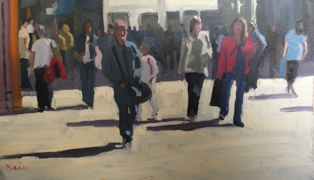 Leaving the Station | Painters – The Whitethorn Gallery