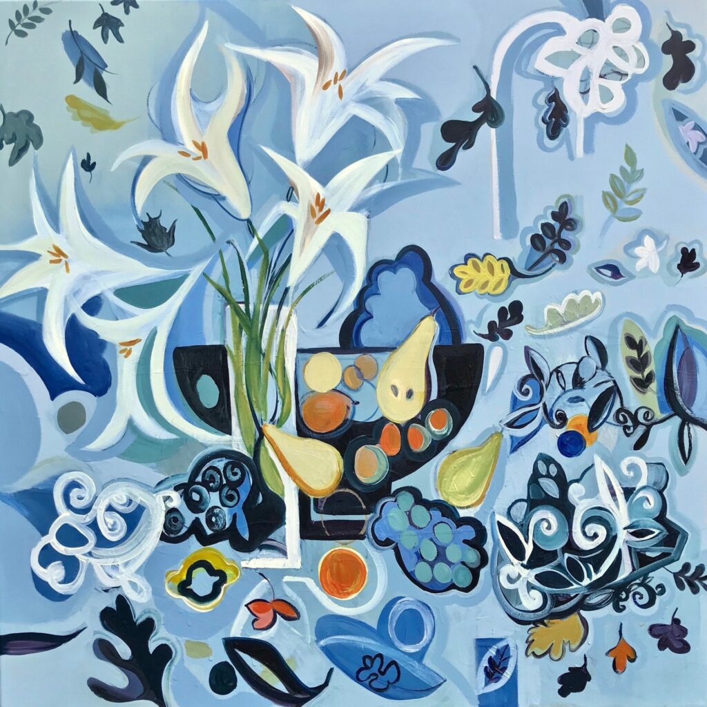 Lilies and Leaves | Marissa Weatherhead – The Whitethorn Gallery