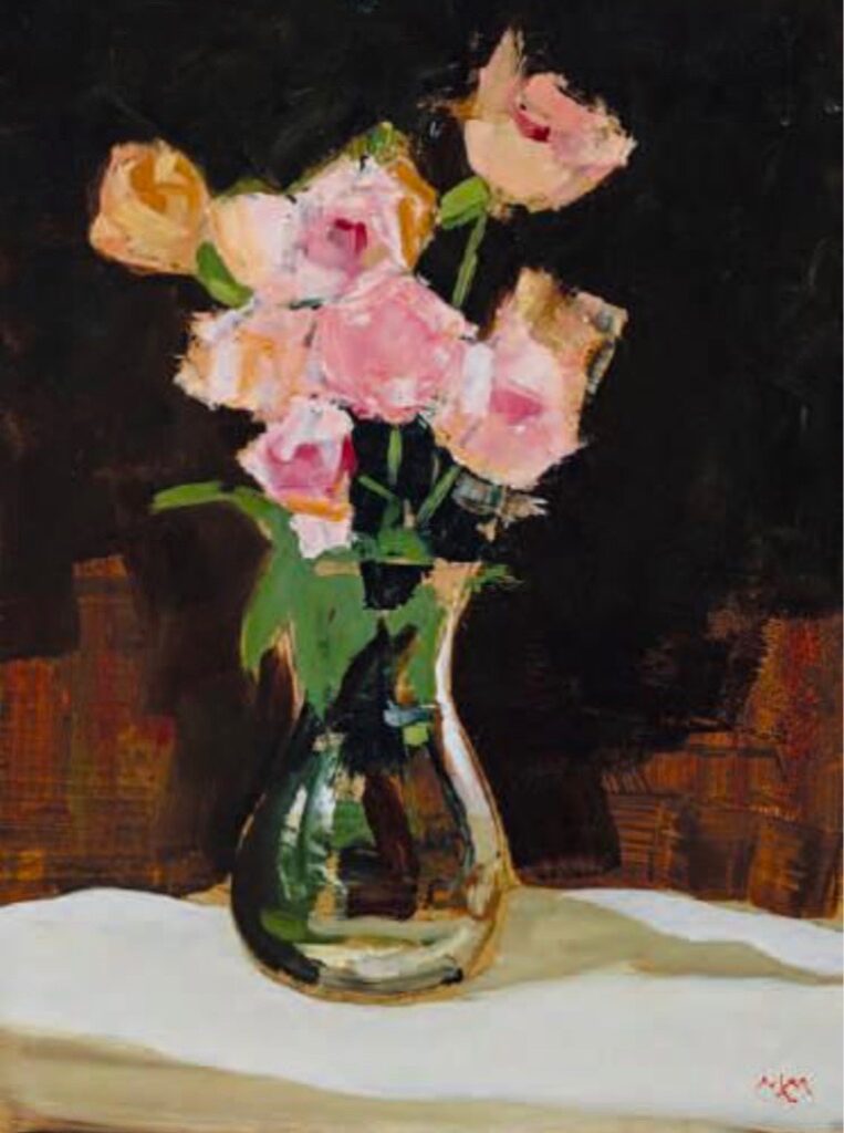 Pink Roses | Painters – The Whitethorn Gallery
