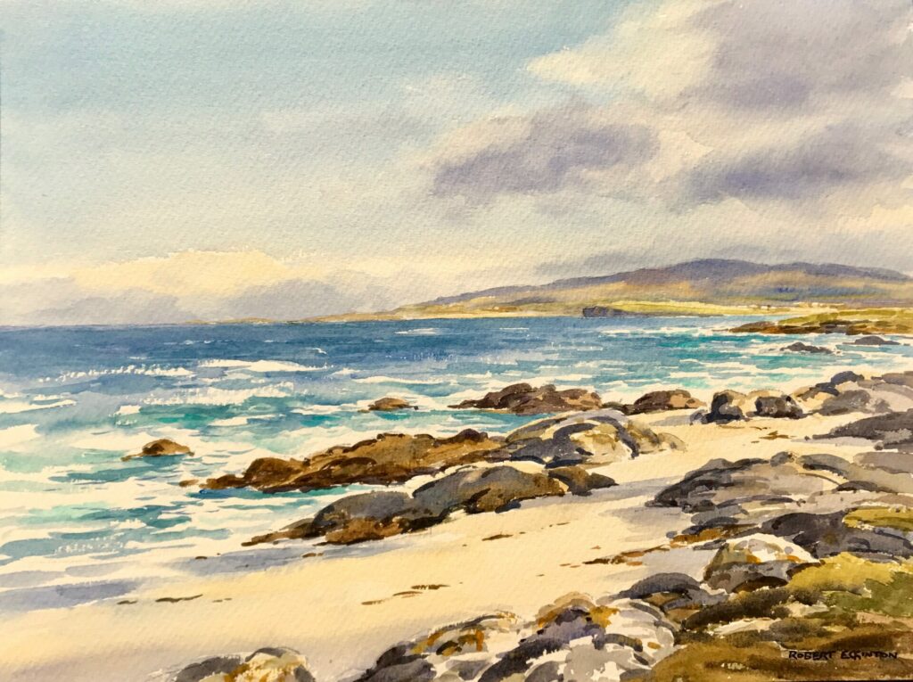 Mannin Bay, Connemara | Painters – The Whitethorn Gallery