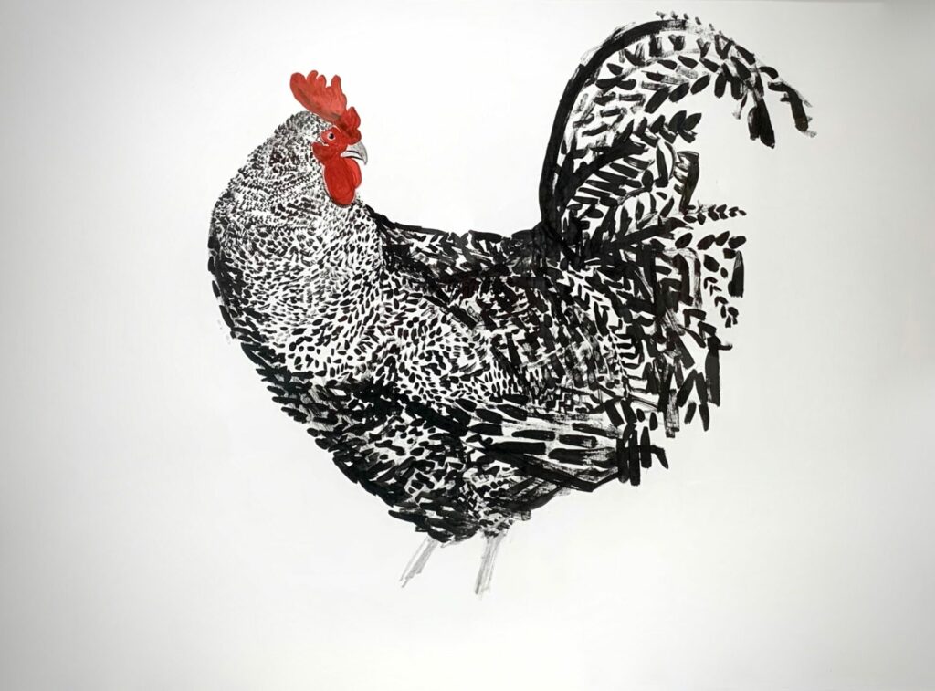 Cockerel | Marissa Weatherhead – The Whitethorn Gallery