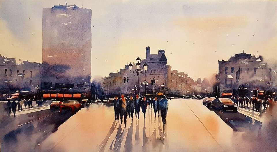 O’Connell Bridge | Painters – The Whitethorn Gallery