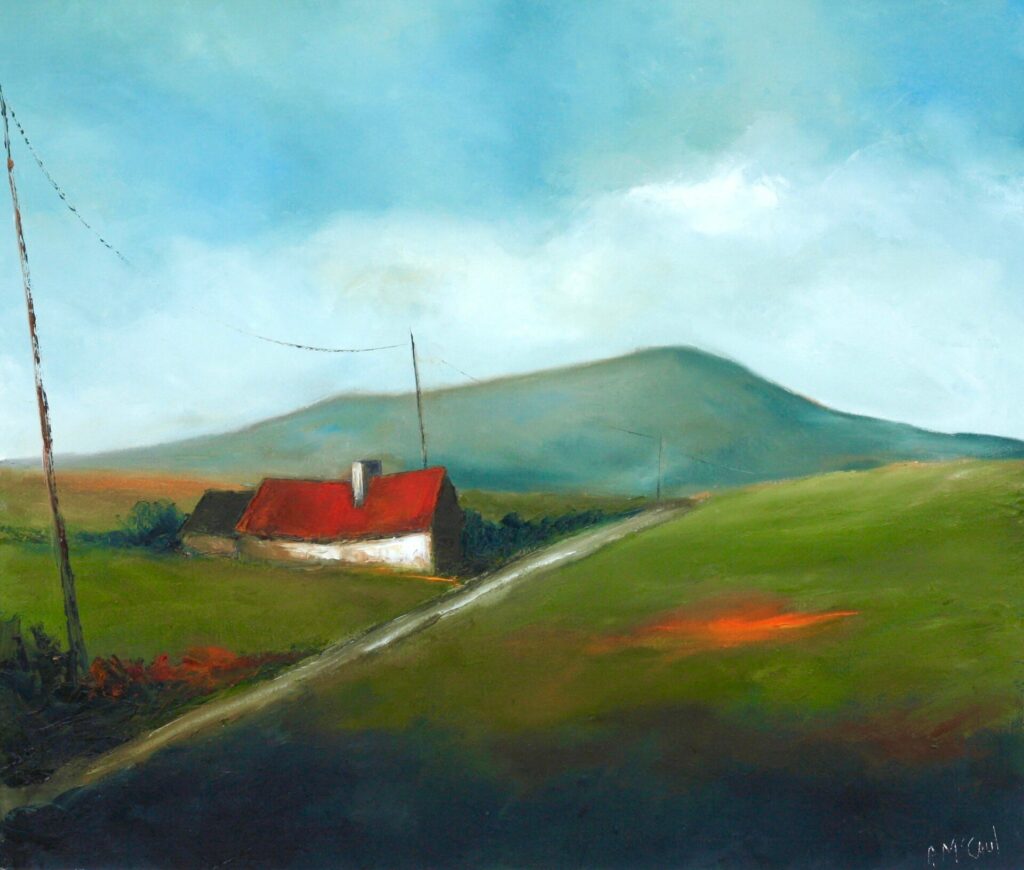 On a Country Lane | Padraig McCaul – The Whitethorn Gallery
