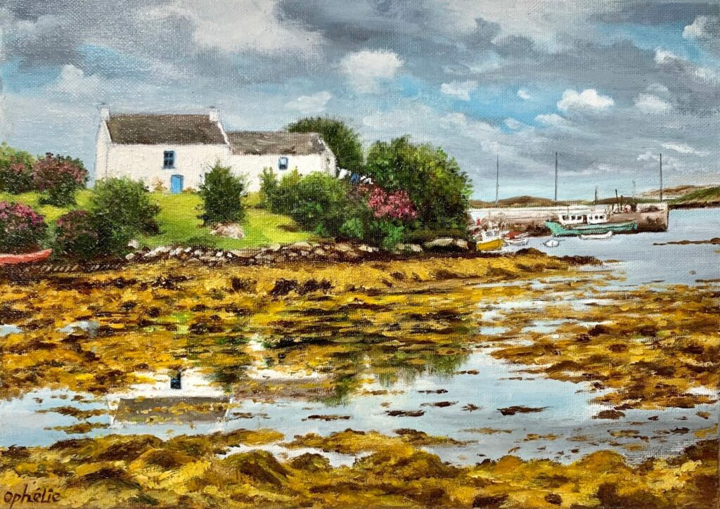 Ballycrovan Harbour | Painters – The Whitethorn Gallery