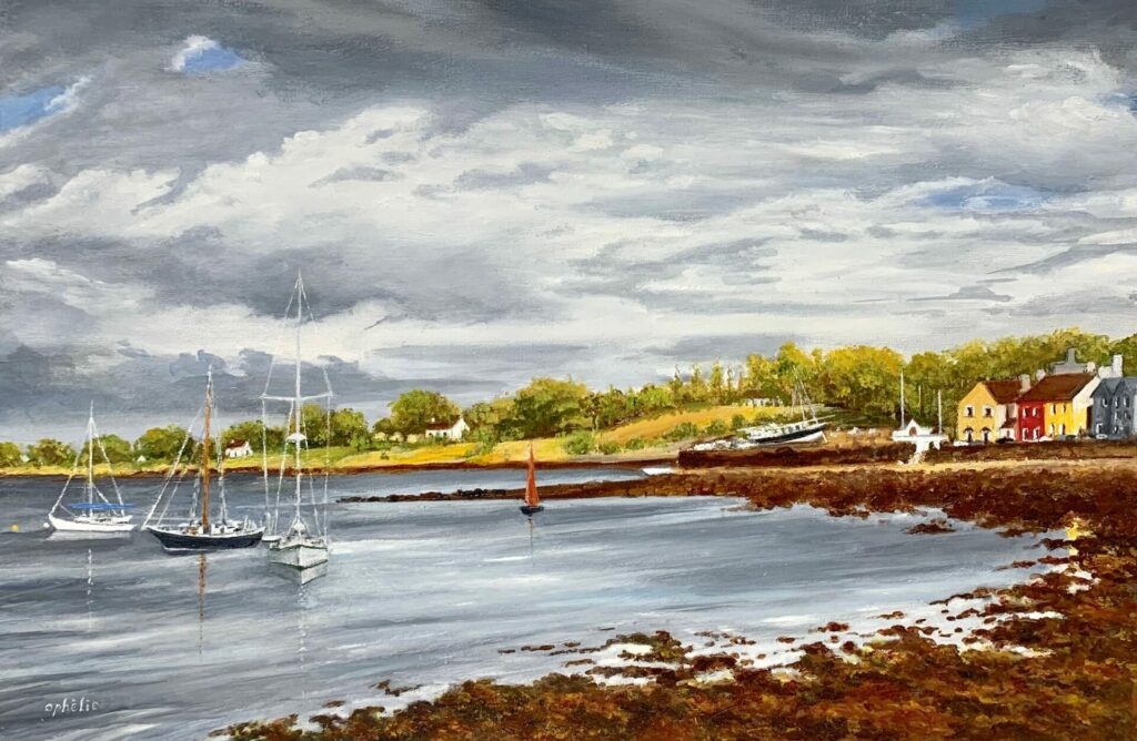 Kinvara Harbour | Painters – The Whitethorn Gallery