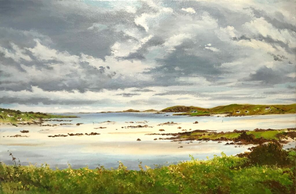 Receding Tide, Omey Strand | Painters – The Whitethorn Gallery