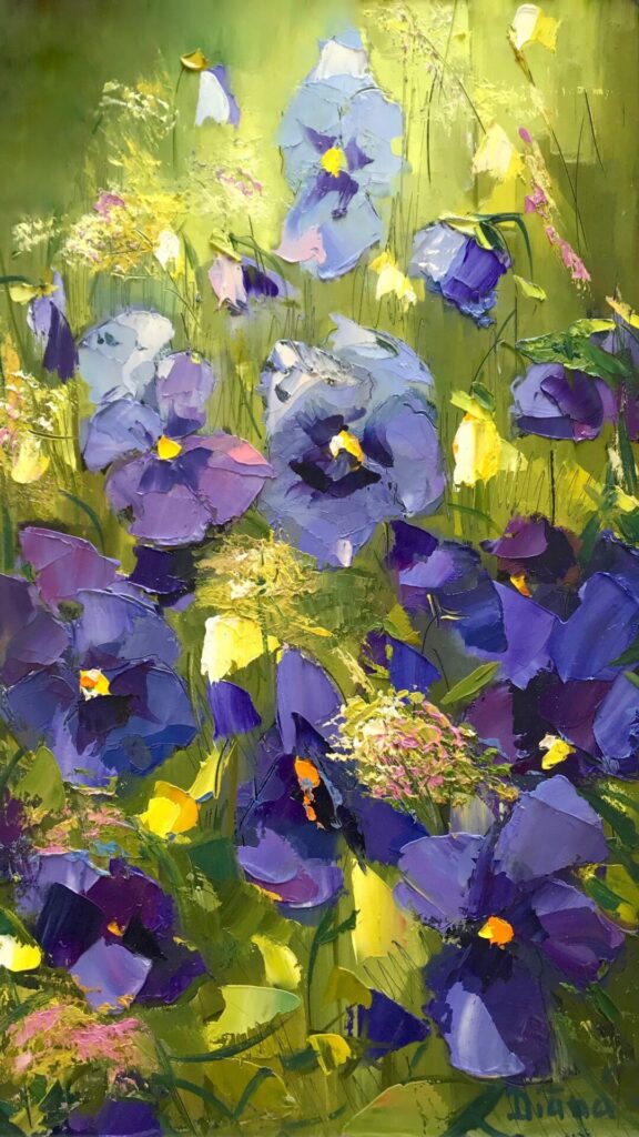 Pansies | Painters – The Whitethorn Gallery