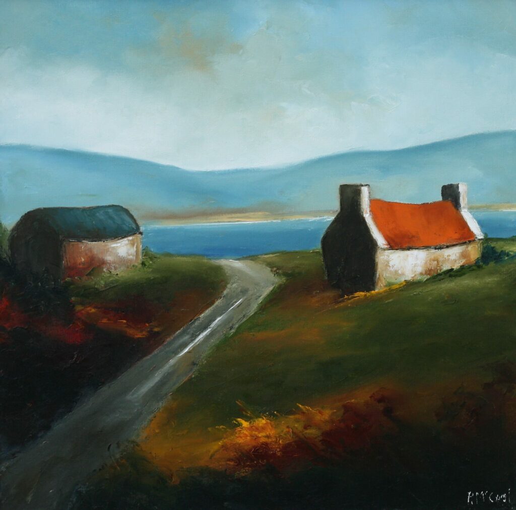 Passing an Achill Farmhouse | Painters – The Whitethorn Gallery