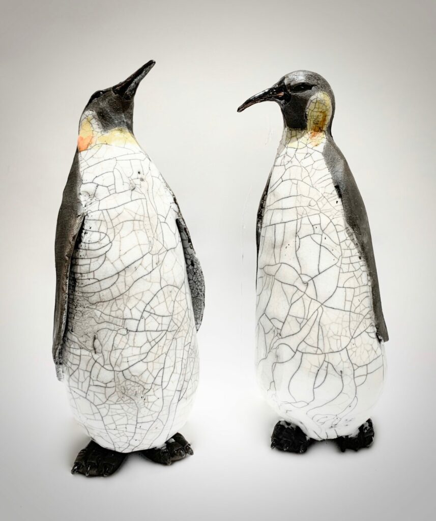 Penguin Pair | Richard Ballantyne – The Whitethorn Gallery