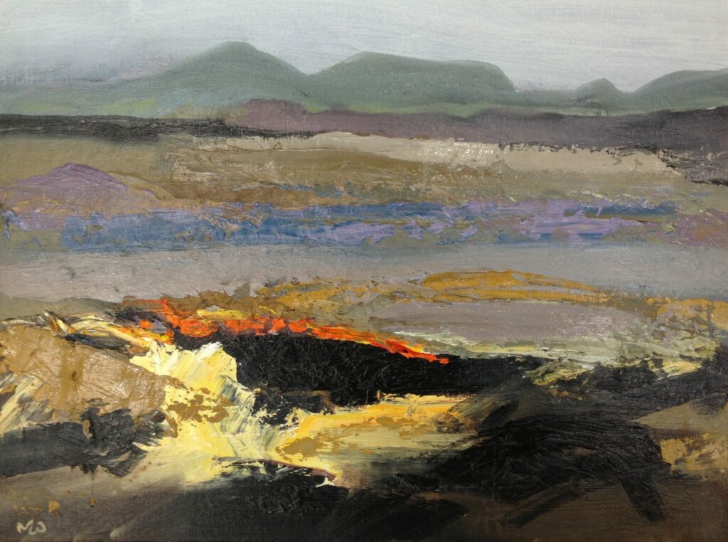 Point of Light, Roundstone Bog | Painters – The Whitethorn Gallery