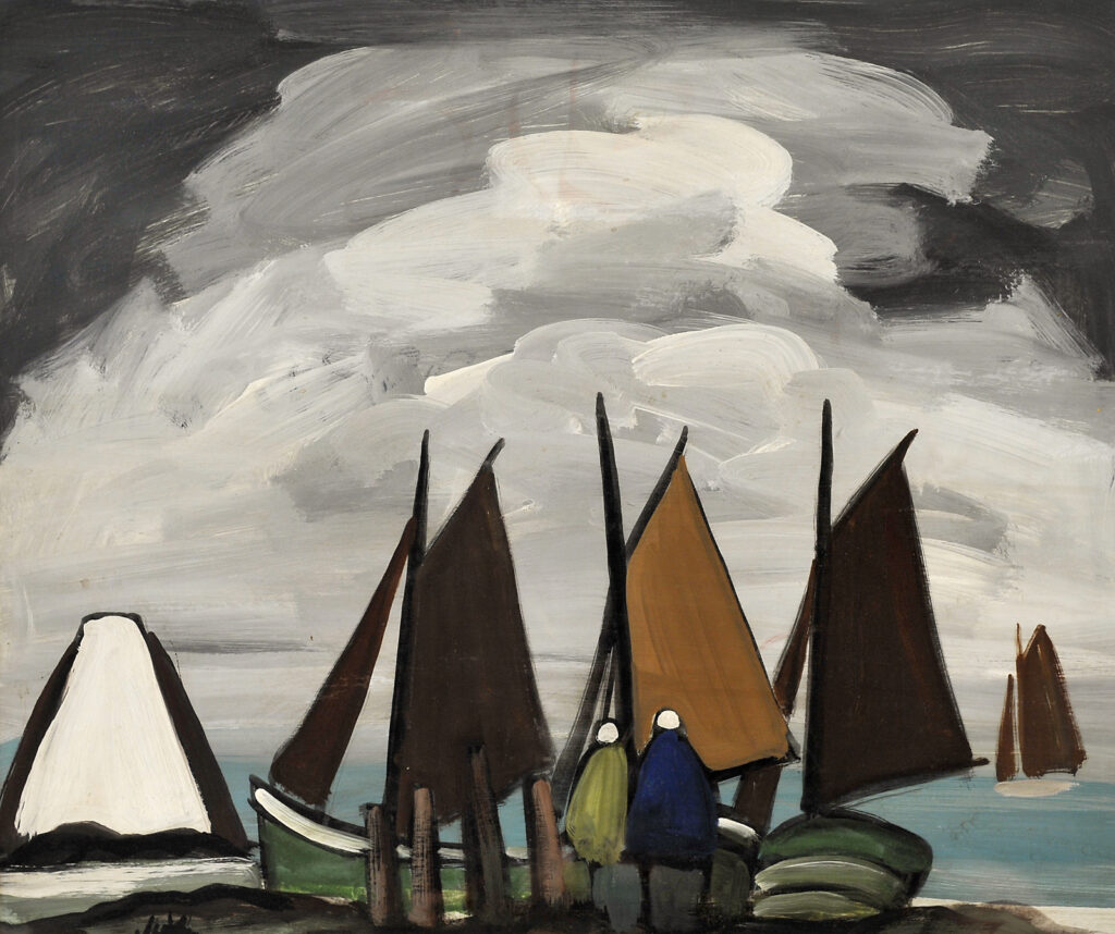 Shawlies and Sail Boats | Painters – The Whitethorn Gallery