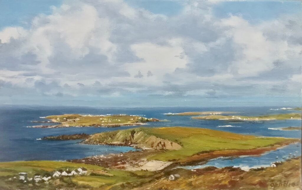 The Sky Road Clifden | Ophelie – The Whitethorn Gallery