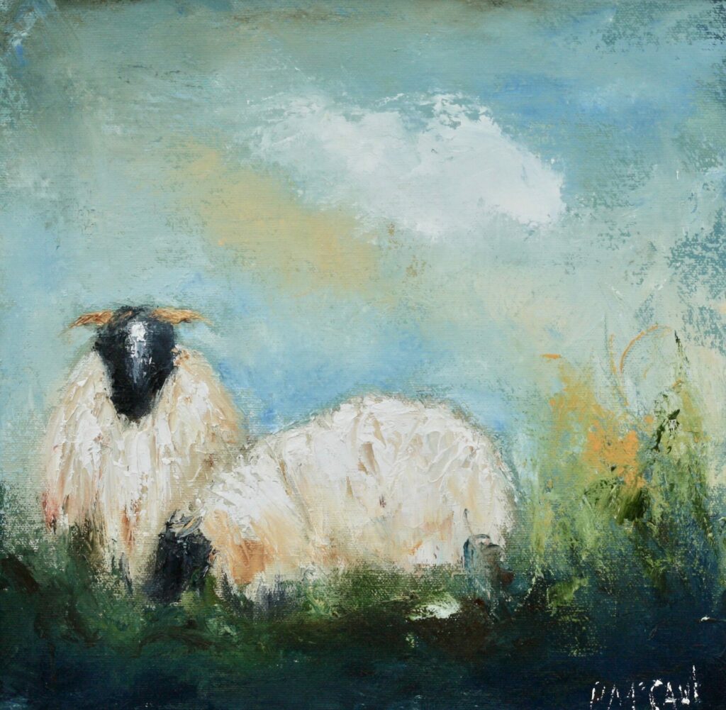 Where Sheep Quietly | Painters – The Whitethorn Gallery