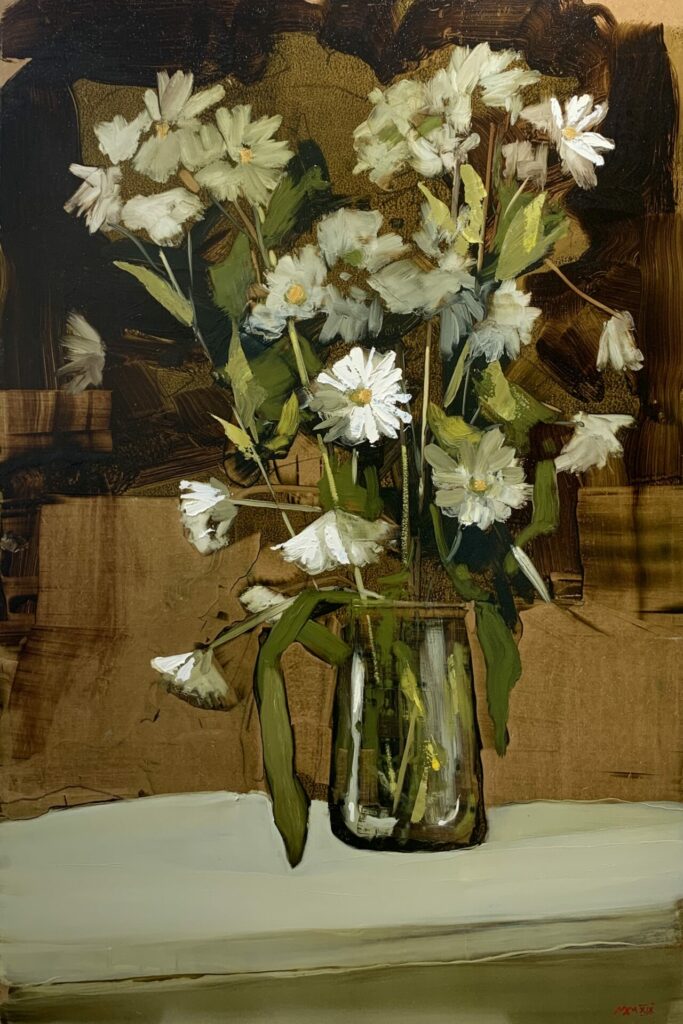 White Daisies | Painters – The Whitethorn Gallery