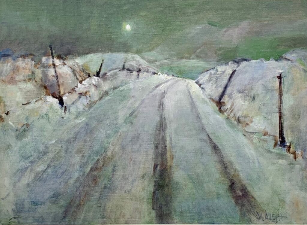 Winter Lane | Painters – The Whitethorn Gallery