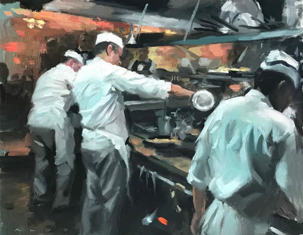 La Cocina de Caracoles | Aldo Balding – The Whitethorn Gallery