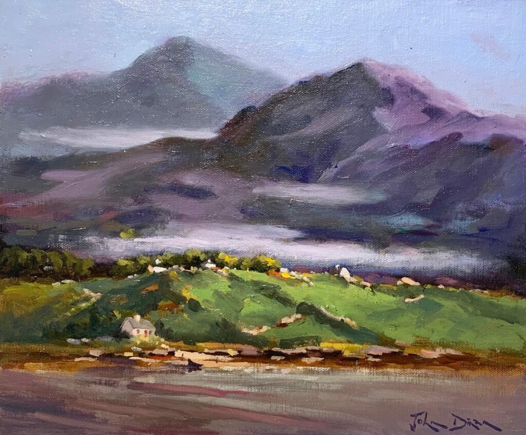 morning mist killary | Painters – The Whitethorn Gallery