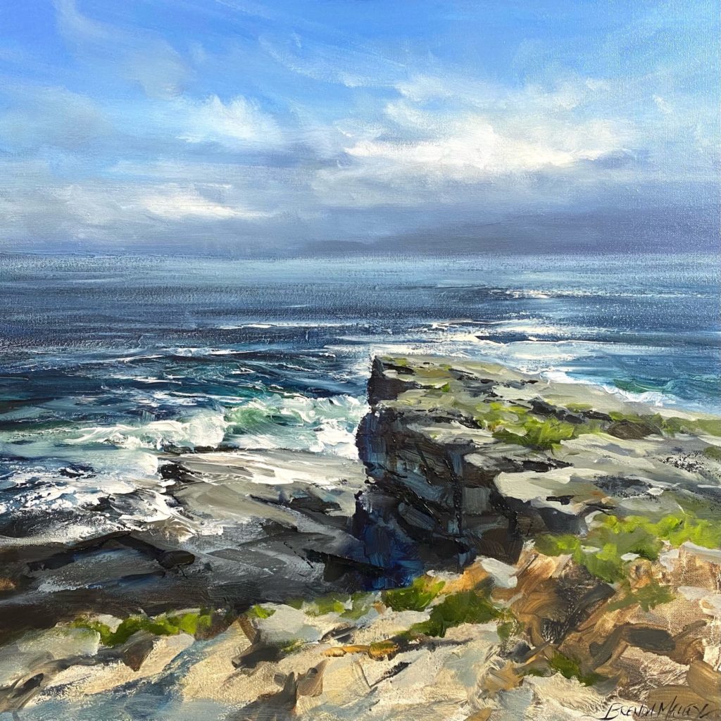 sunlight on rock | Painters – The Whitethorn Gallery