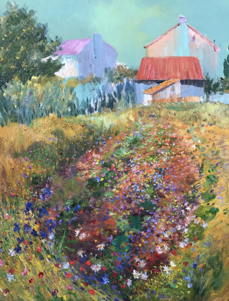 The Secluded Garden | Susan Webb – The Whitethorn Gallery