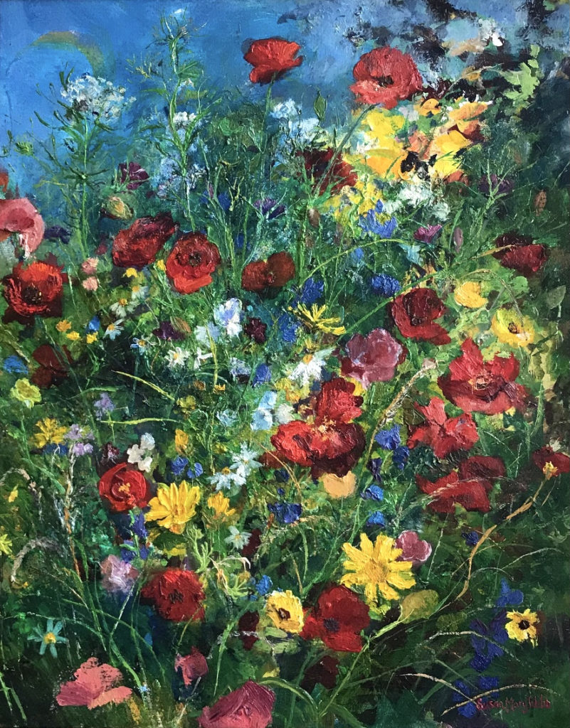 amongst the wildflowers | Painters – The Whitethorn Gallery