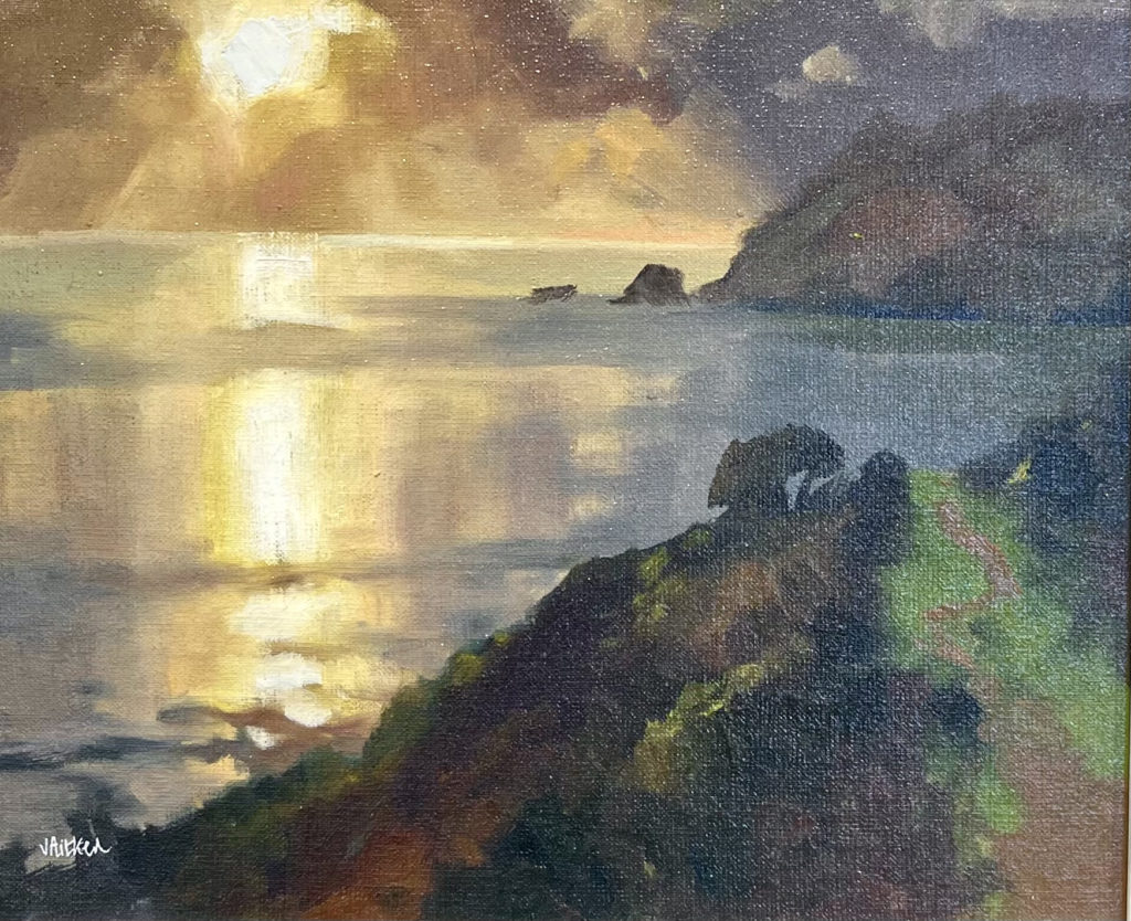 West Coast Sunset | Painters – The Whitethorn Gallery