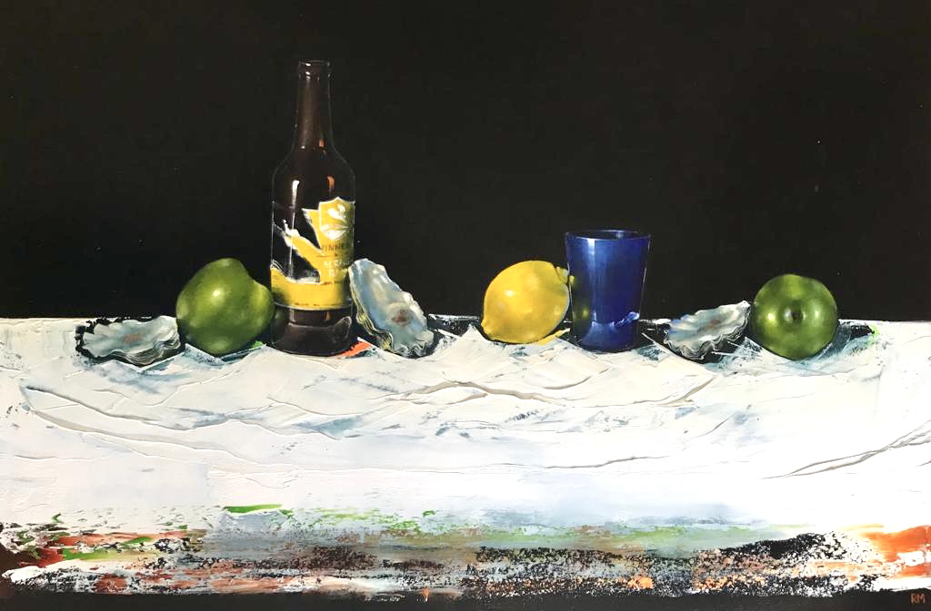 Oysters and Kinnegar | Rebekah Mooney – The Whitethorn Gallery