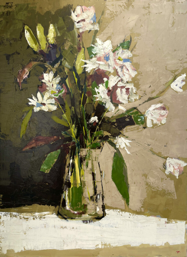 Green Lilies | Martin Mooney – The Whitethorn Gallery