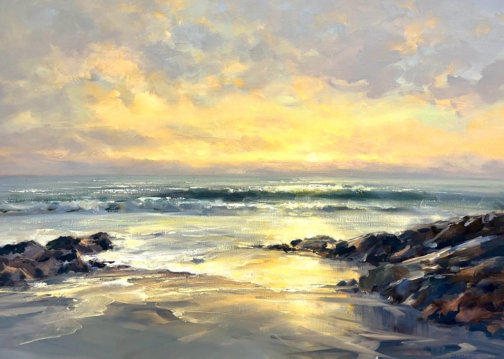 Early Morning On The Beach | Brenda Malley – The Whitethorn Gallery