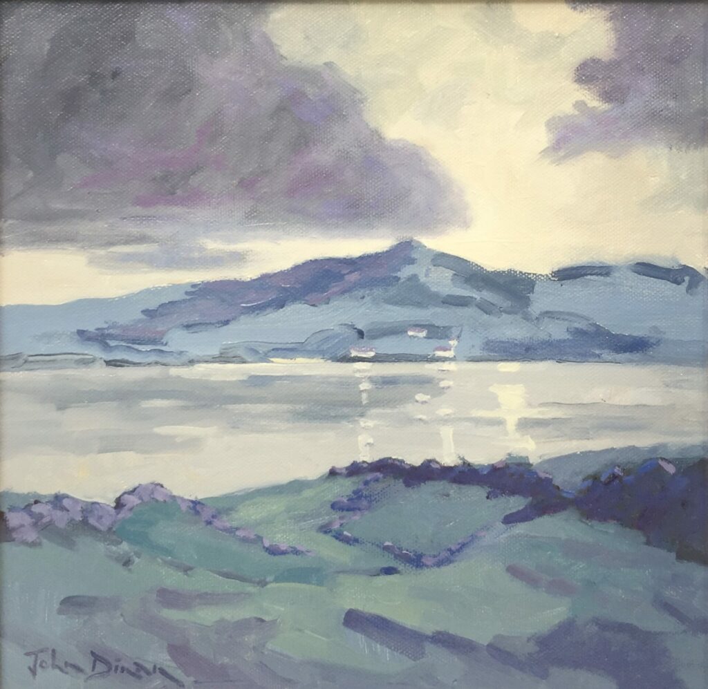 Dusk Descending, towards Inishnee | John Dinan – The Whitethorn Gallery