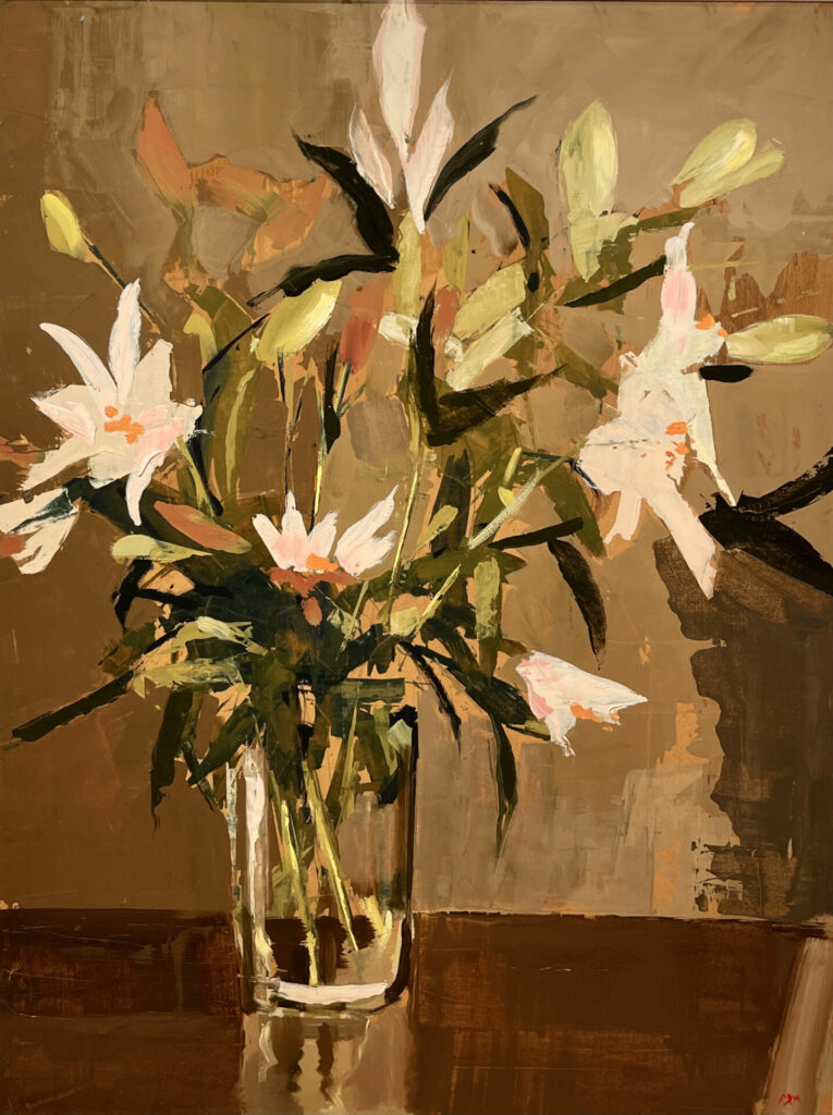 Pink Lilies | Martin Mooney – The Whitethorn Gallery