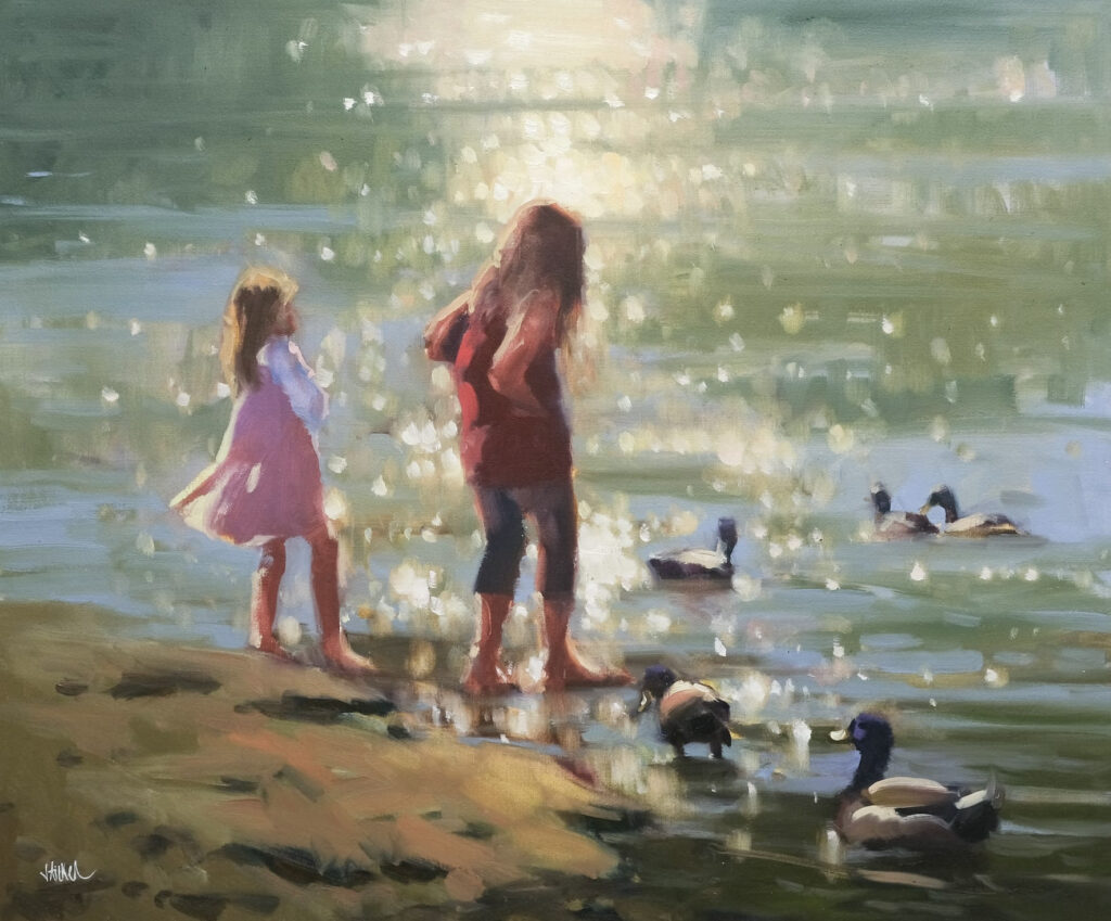 Paddling With The Ducks | Jenny Aitken – The Whitethorn Gallery