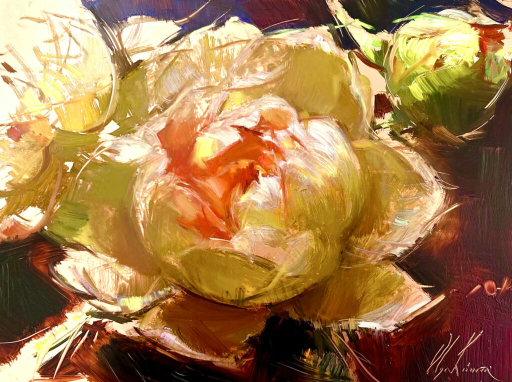 Blooms | Olga Krimon – The Whitethorn Gallery