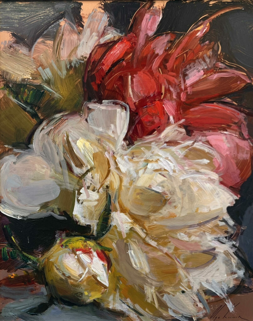 Peonies II | Olga Krimon – The Whitethorn Gallery